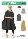 N6535 NewLook Schnittmuster Poncho Cape XS-XL