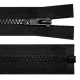 Reißverschluss teilbar schwarz 75cm