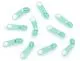 Zipper für Reißverschlüsse 3mm mint 10er-Pack