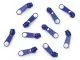 Zipper für Reißverschlüsse 3mm royalblau 10er-Pack