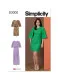 3000 Simplicity Schnittmuster Kleid Abendkleid