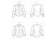3002 Simplicity Schnittmuster Hemdbluse