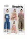 3021 Simplicity Schnittmuster Arbeitskleidung XS-XL EASY!