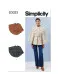 3033 Simplicity Schnittmuster Cape S-XL