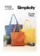 9308 Simplicity Schnittmuster Einkaufstaschen