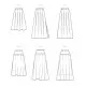 9472 Simplicity Schnittmuster Röcke EASY!