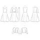 9473 Simplicity Schnittmuster Kleid mit Jacke