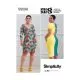 9598 Simplicity Schnittmuster Jerseykleid