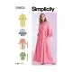 9603 Simplicity Schnittmuster Kaftan Morgenmantel