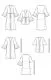 9603 Simplicity Schnittmuster Kaftan Morgenmantel