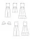 9617 Simplicity Schnittmuster Kinder Sommerkleid Jumpsuit