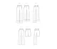 9647 Simplicity Schnittmuster Hose Shorts EASY!