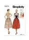 9676 Simplicity Schnittmuster Vintage Kleider 50er Jahre
