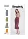 9683 Simplicity Schnittmuster Röcke EASY!
