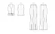 9689 Simplicity Schnittmuster Weste Hose
