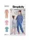 9722 Simplicity Schnittmuster Kinder Overall Kleid