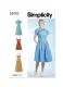 9742 Simplicity Schnittmuster Kleid im Retro-Style