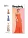 9745 Simplicity Schnittmuster Kleid mit Spaghettiträgern