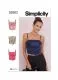 9922 Simplicity Schnittmuster Corsagen-Top