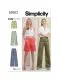 9923 Simplicity Schnittmuster Hose Shorts EASY!
