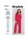 9928 Simplicity Schnittmuster Lounge-Ware XS-XXL EASY!