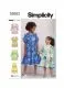 9933 Simplicity Schnittmuster Kinder Sommerkleider