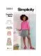 9934 Simplicity Schnittmuster Kinder-Bekleidung