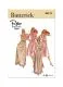B6914 Butterick Schnittmuster Retro-Kleid 80er Jahre