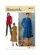 B6917 Butterick Schnittmuster Mantel Jacke