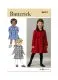 B6921 Butterick Schnittmuster Mädchen Mantel