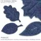 Gunold Felty Stickfilz blau meliert 25cm x 3m Rolle