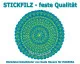 Stickfilz TEST-SET 20x20cm 5er-Pack