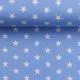 50cm Baumwollstoff CARRIE Sterne himmelblau