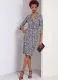 V1952 VOGUE Schnittmuster Wickelkleid