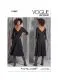 V1967 VOGUE Schnittmuster Designerkleid