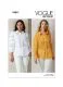 V2031 VOGUE Schnittmuster Blusen