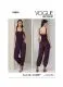 V2035 VOGUE Schnittmuster Designer Jumpsuit