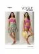 V2038 VOGUE Schnittmuster Bikini Wickelrock EASY!