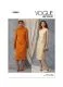 V2045 VOGUE Schnittmuster Kleid