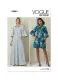 V2083 VOGUE Schnittmuster Kleid Maxikleid