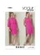 V2085 VOGUE Schnittmuster Designerkleid mit Jacke