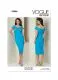 V2086 VOGUE Schnittmuster Designer Kleid
