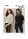 V2090 VOGUE Schnittmuster Blusenshirt