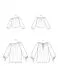 V2091 VOGUE Schnittmuster Bubble Top