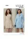 V2092 VOGUE Schnittmuster Kurzmantel