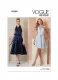 V2103 VOGUE Schnittmuster Neckholder Kleid