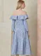 V2104 VOGUE Schnittmuster Kleid schulterfrei