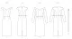 V2105 VOGUE Schnittmuster Kleid Cocktailkleid