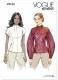 V2134 VOGUE Schnittmuster Stehkragenbluse