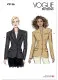 V2136 VOGUE Schnittmuster Damen Blazer